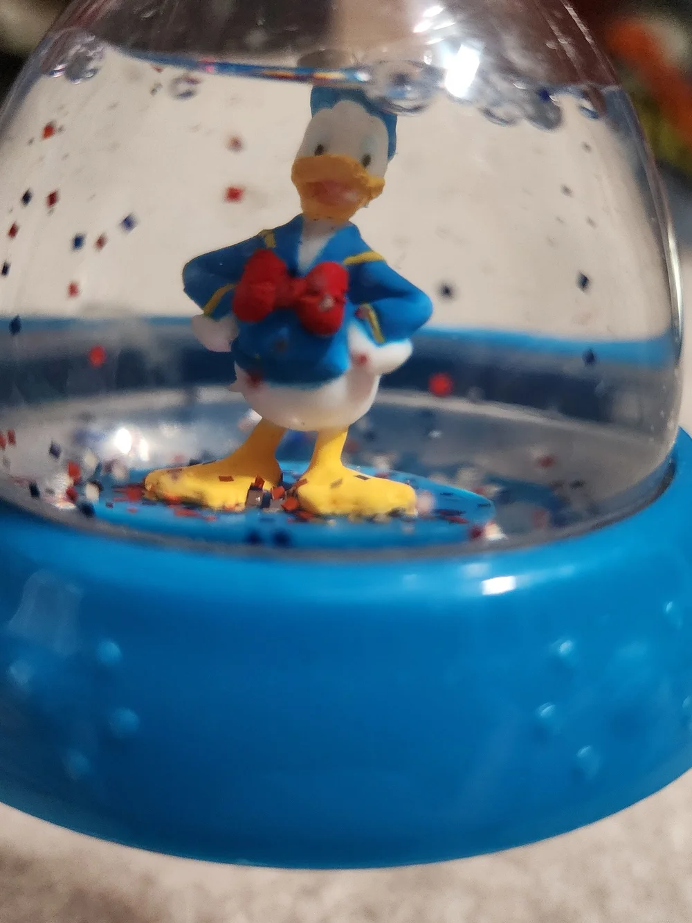 Disney Donald Duck Blue Kids Party Cup with Lid and Straw